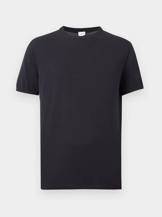 Zdjęcie produktu T-shirt basic Aspesi granatowy