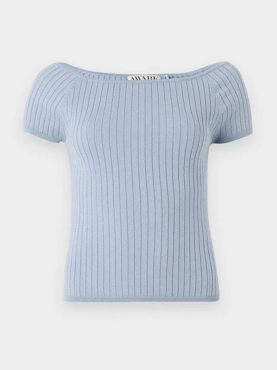 Zdjęcie produktu T-shirt basic Aware niebieski