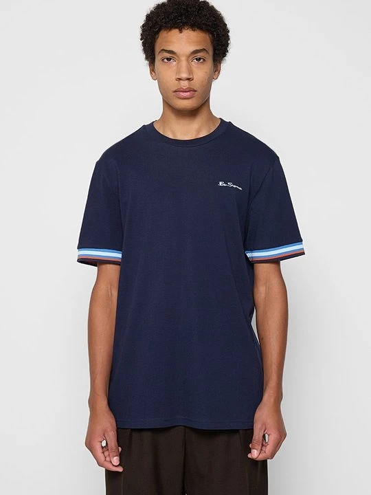 Zdjęcie produktu T-shirt basic Ben Sherman granatowy
