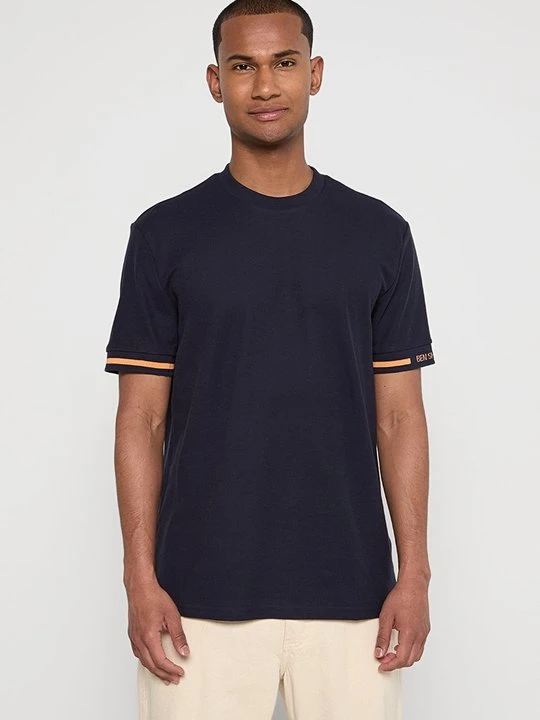Zdjęcie produktu T-shirt basic Ben Sherman granatowy