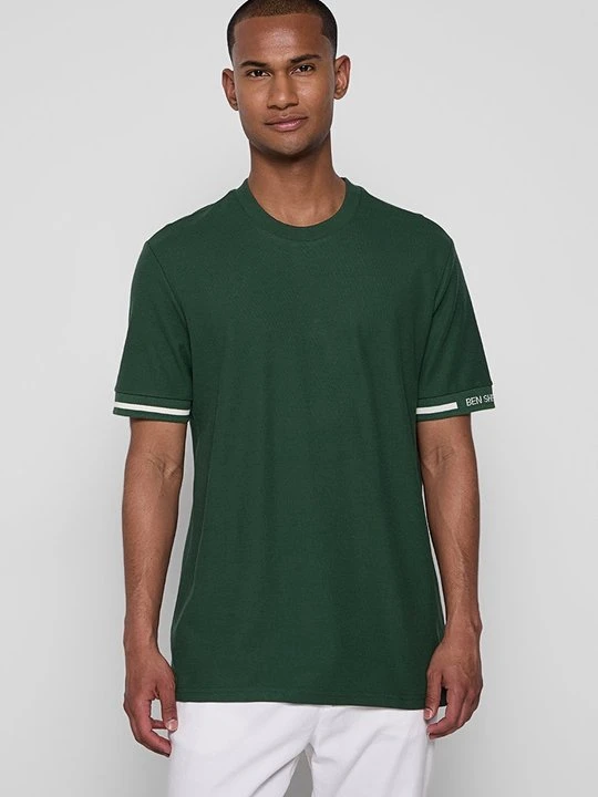 Zdjęcie produktu T-shirt basic Ben Sherman zielony