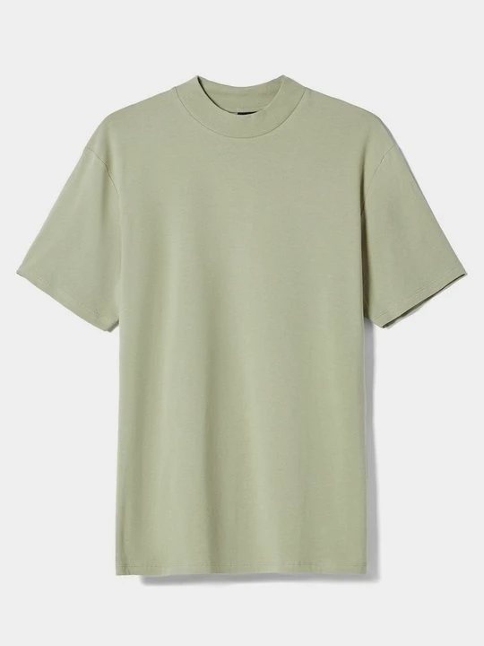 Zdjęcie produktu T-shirt basic Bershka zielony