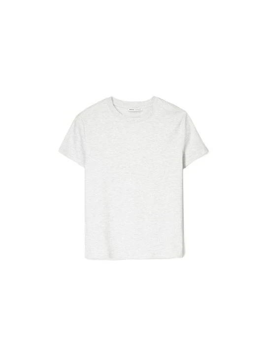 Zdjęcie produktu T-shirt basic Bershka ciemnoszary