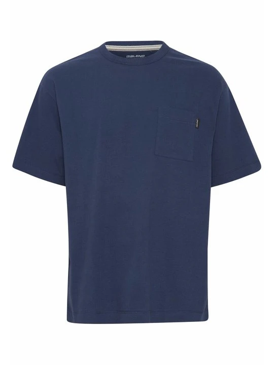 Zdjęcie produktu T-shirt basic Blend niebieski