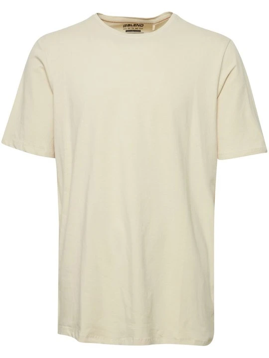 Zdjęcie produktu T-shirt basic Blend beżowy melanż