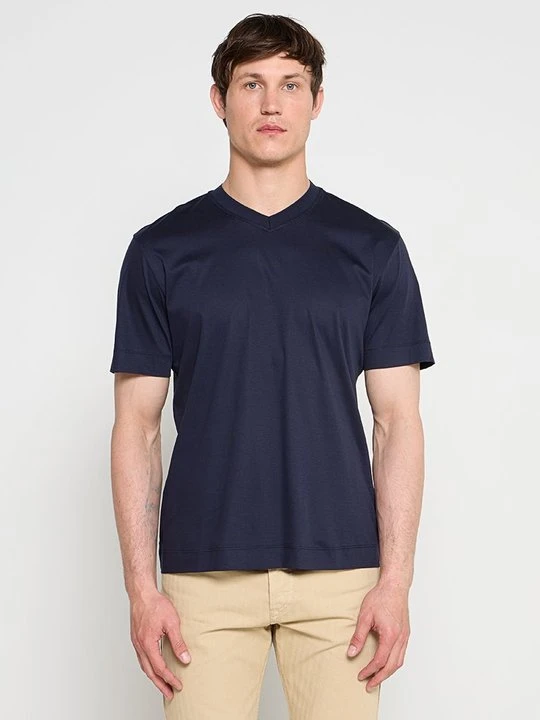 Zdjęcie produktu T-shirt basic Bogner granatowy