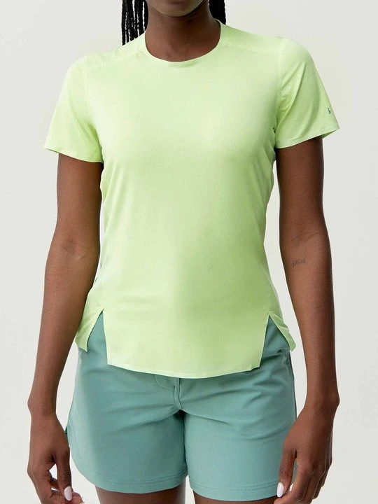 Zdjęcie produktu T-shirt basic Born Living Yoga zielony