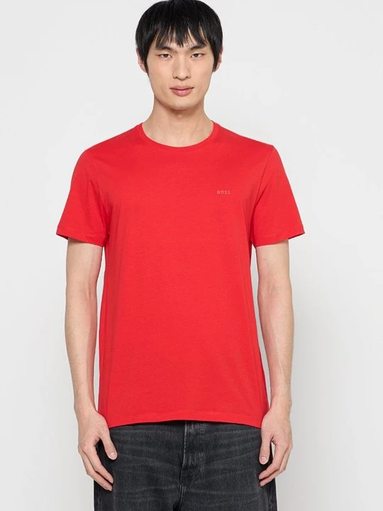 Zdjęcie produktu T-shirt basic Boss czerwony