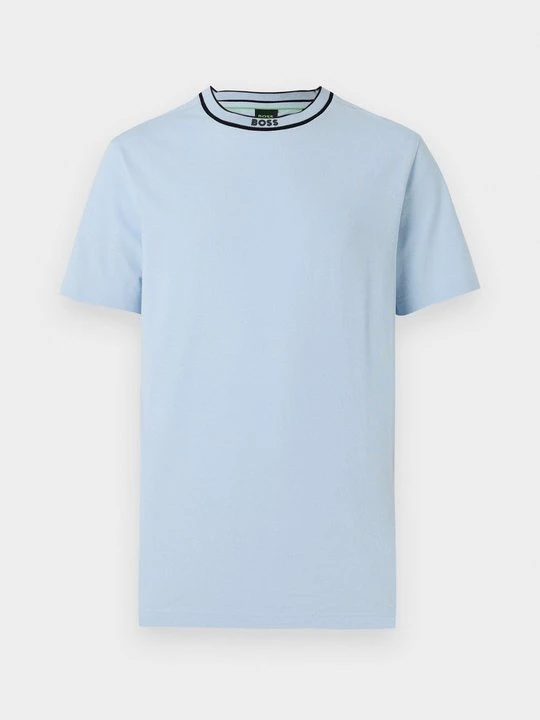 Zdjęcie produktu T-shirt basic Boss niebieski