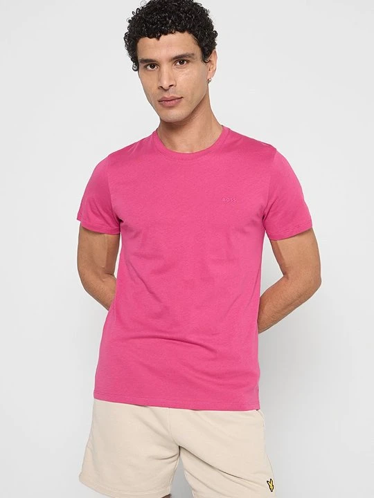 Zdjęcie produktu T-shirt basic Boss różowy