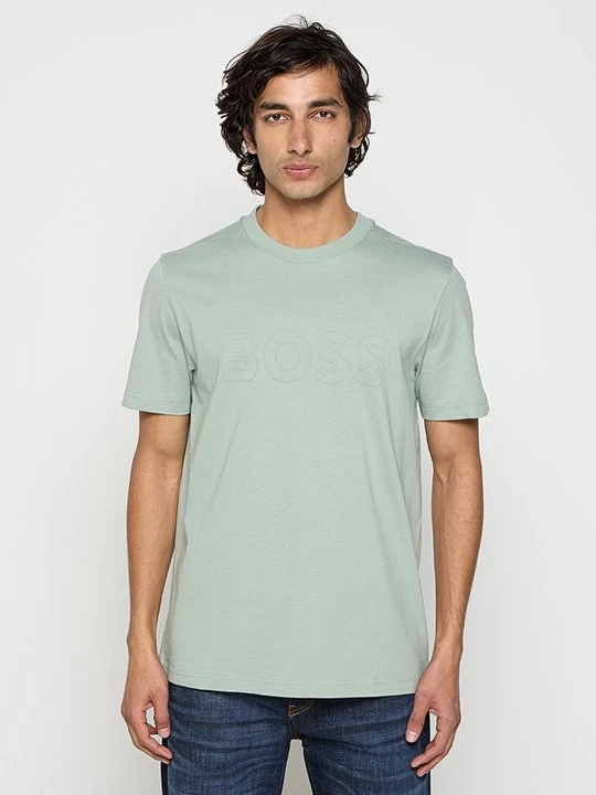 Zdjęcie produktu T-shirt basic Boss zielony