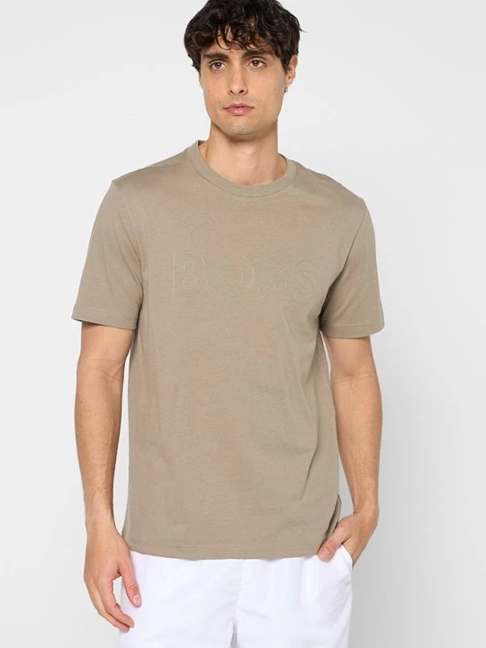 Zdjęcie produktu T-shirt basic Boss taupe