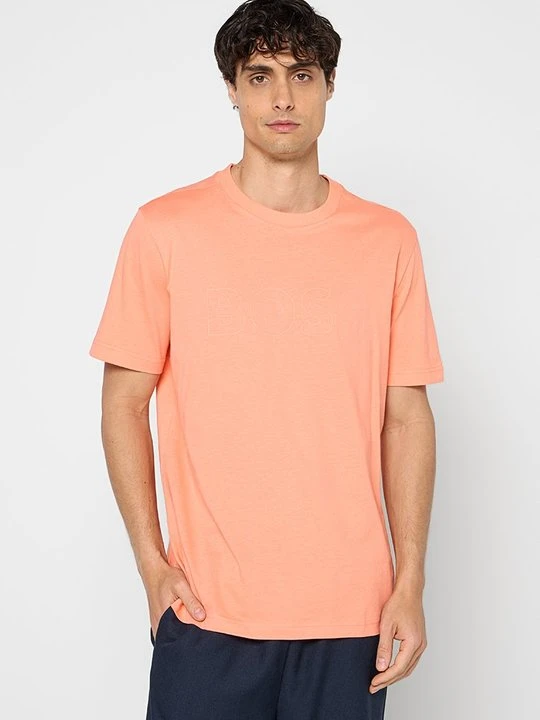 Zdjęcie produktu T-shirt basic Boss morelowy