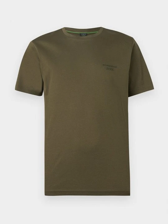 Zdjęcie produktu T-shirt basic Boss ciemnozielony