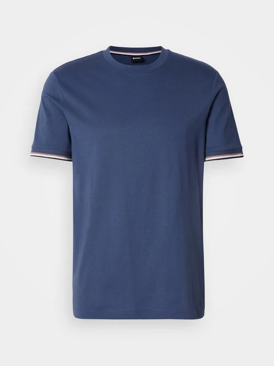 Zdjęcie produktu T-shirt basic Boss niebieski