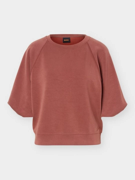 Zdjęcie produktu T-shirt basic Boss ciemnobrązowy