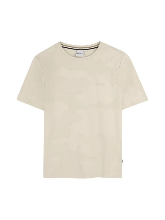 Zdjęcie produktu T-shirt basic Boss beżowy
