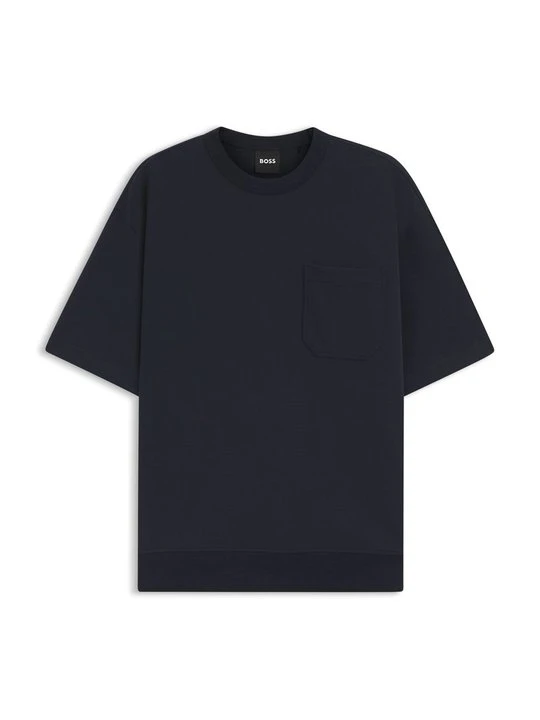Zdjęcie produktu T-shirt basic Boss granatowy