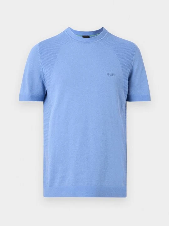 Zdjęcie produktu T-shirt basic Boss jasnoniebieski