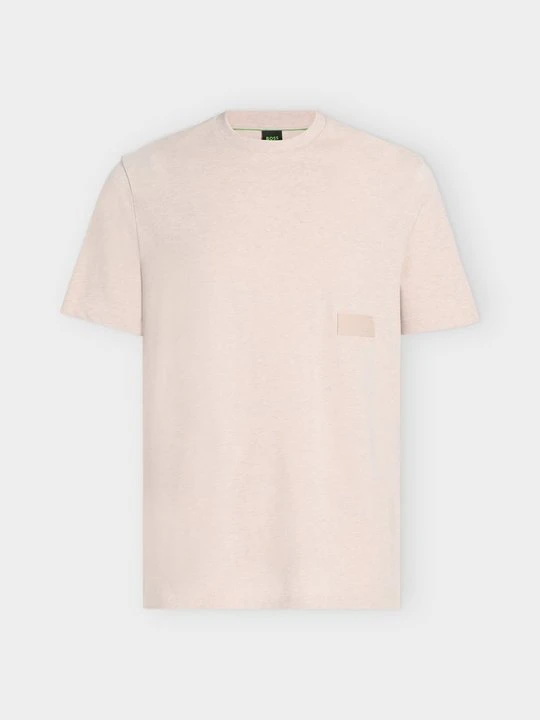 Zdjęcie produktu T-shirt basic Boss jasnoróżowy