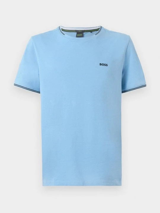 Zdjęcie produktu T-shirt basic Boss niebieski