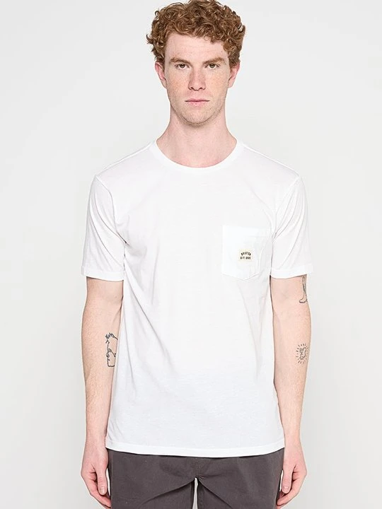 Zdjęcie produktu T-shirt basic Brixton biały