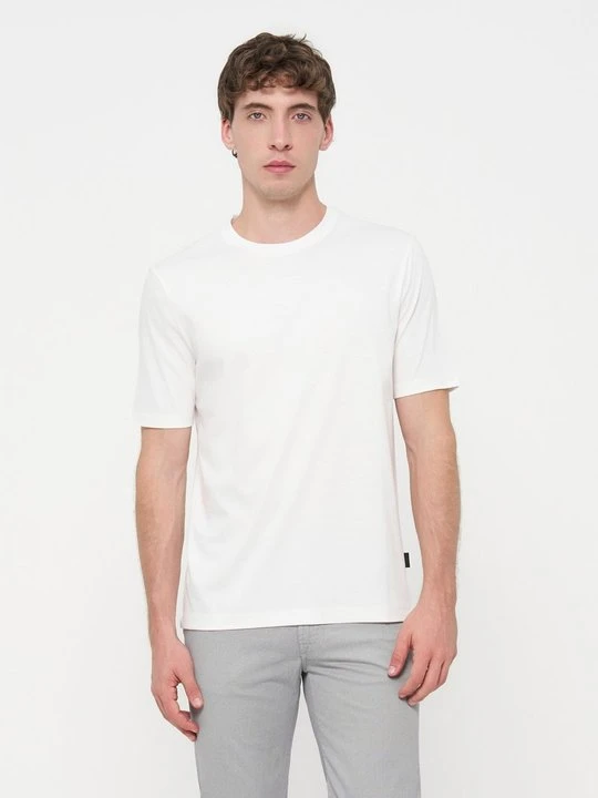 Zdjęcie produktu T-shirt basic Bugatti mleczny