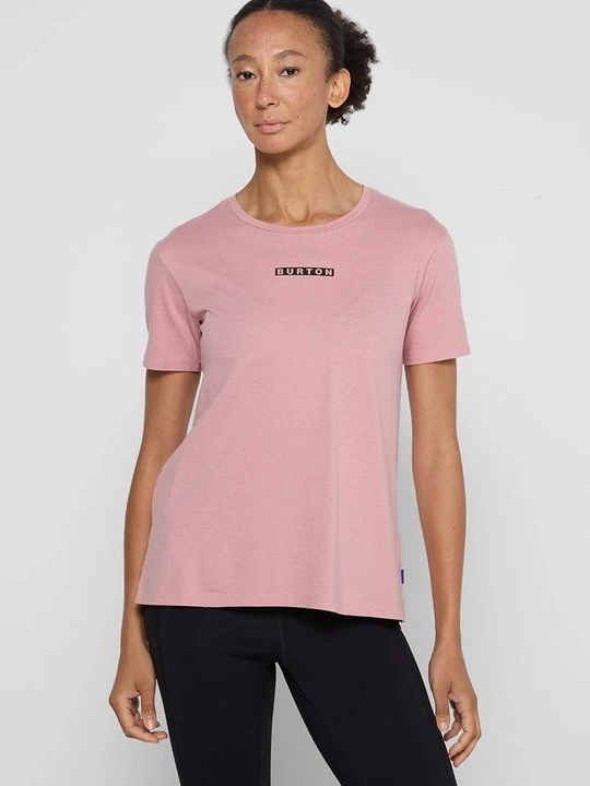 Zdjęcie produktu T-shirt basic Burton jasnoróżowy