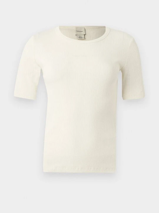 Zdjęcie produktu T-shirt basic Calvin Klein mleczny