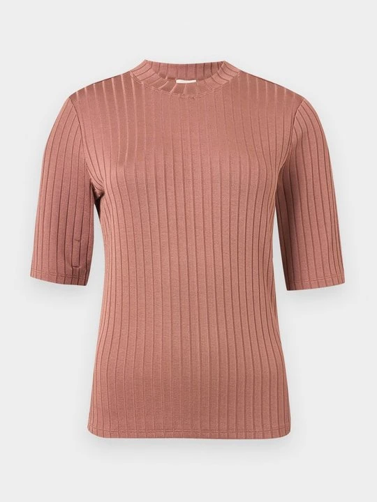 Zdjęcie produktu T-shirt basic Calvin Klein brązowy