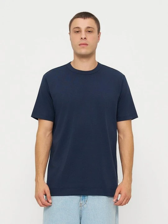 Zdjęcie produktu T-shirt basic Calvin Klein granatowy