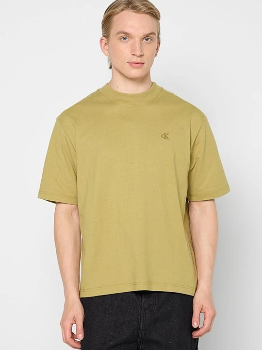 Zdjęcie produktu T-shirt basic Calvin Klein Jeans zielony