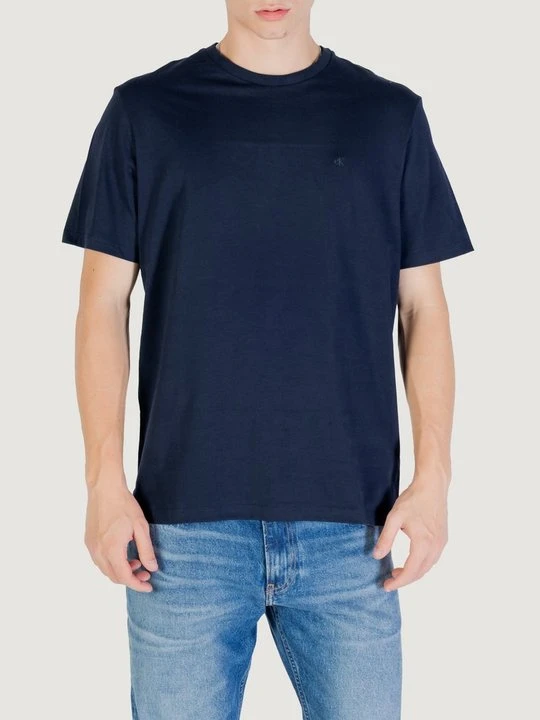 Zdjęcie produktu T-shirt basic Calvin Klein Jeans granatowy