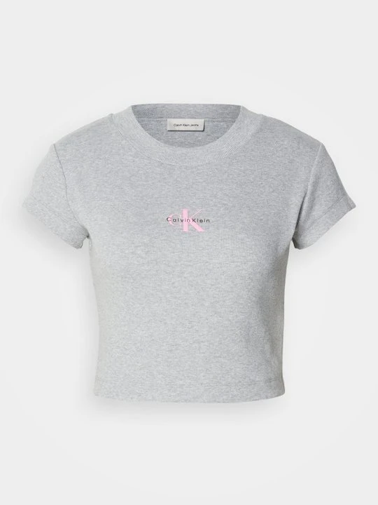 Zdjęcie produktu T-shirt basic Calvin Klein Jeans szary
