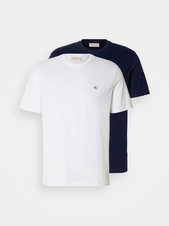Zdjęcie produktu T-shirt basic Calvin Klein Jeans niebieski