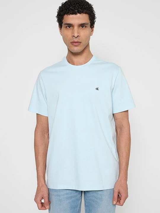 Zdjęcie produktu T-shirt basic Calvin Klein Jeans niebieski
