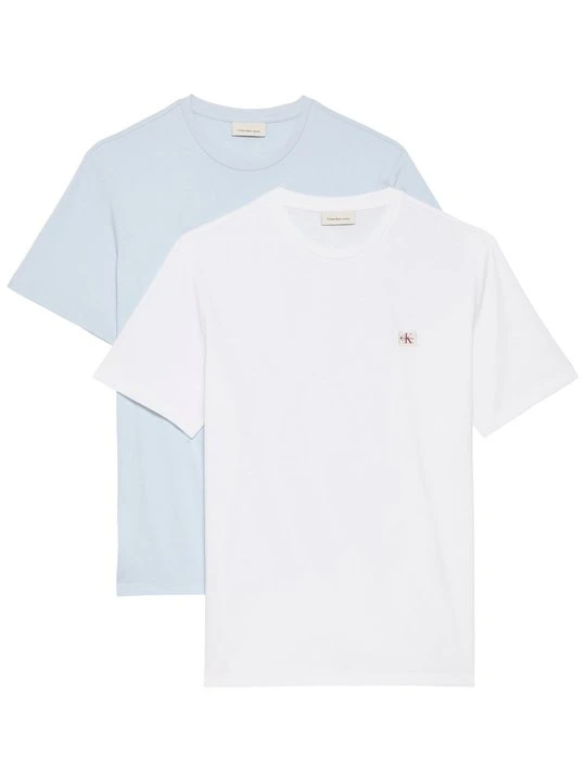Zdjęcie produktu T-shirt basic Calvin Klein Jeans jasnoniebieski