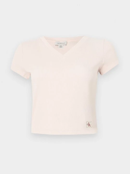 Zdjęcie produktu T-shirt basic Calvin Klein Jeans różowy