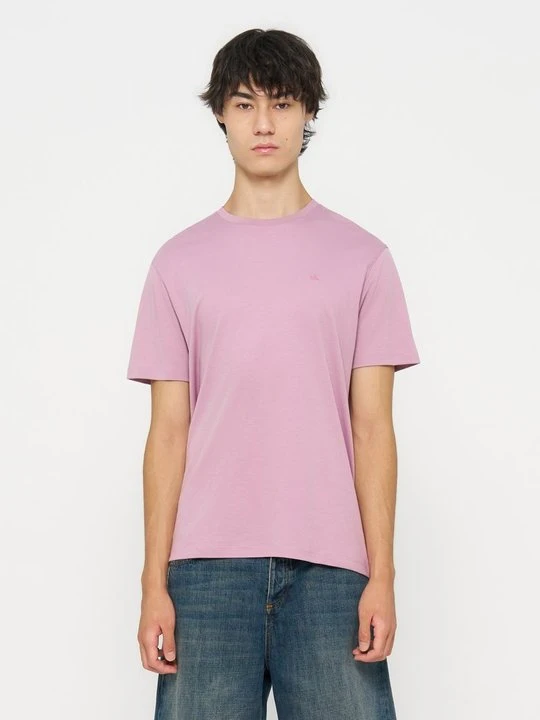 Zdjęcie produktu T-shirt basic Calvin Klein Jeans fioletowy