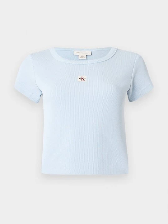 Zdjęcie produktu T-shirt basic Calvin Klein Jeans jasnoniebieski