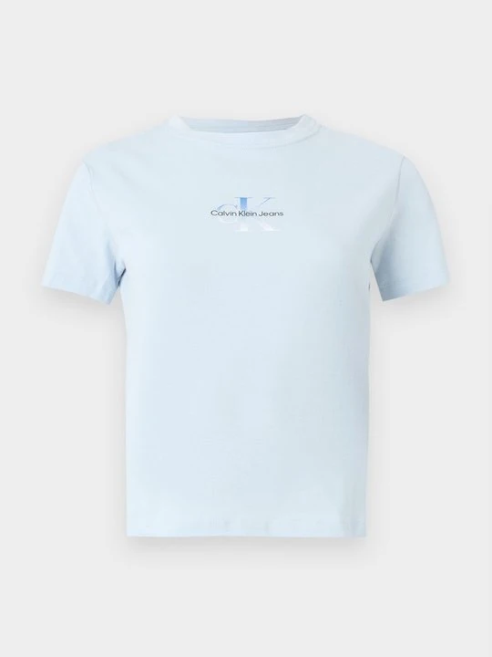 Zdjęcie produktu T-shirt basic Calvin Klein Jeans jasnoniebieski