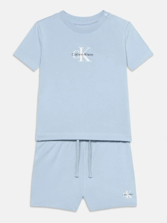 Zdjęcie produktu T-shirt basic Calvin Klein Jeans jasnoniebieski