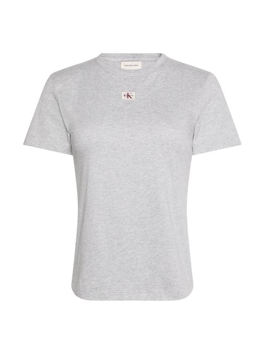 Zdjęcie produktu T-shirt basic Calvin Klein Jeans jasnoszary