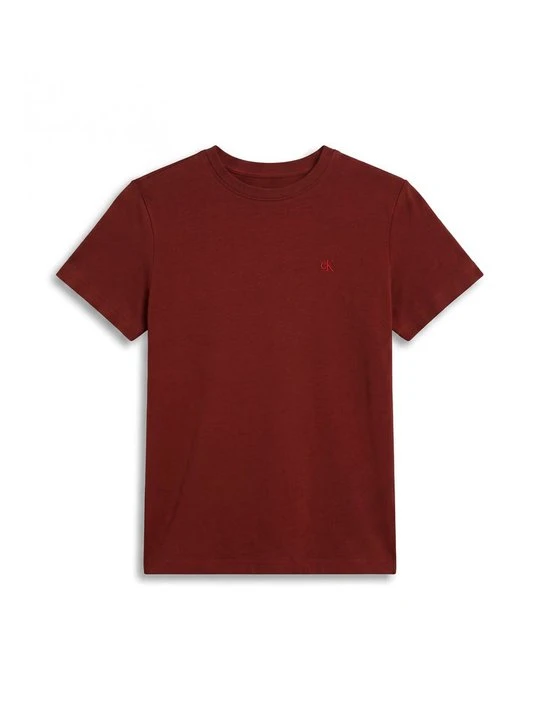 Zdjęcie produktu T-shirt basic Calvin Klein Jeans koniakowy