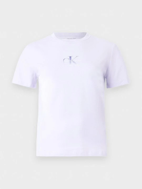 Zdjęcie produktu T-shirt basic Calvin Klein Jeans liliowy