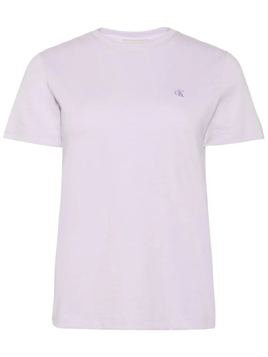 Zdjęcie produktu T-shirt basic Calvin Klein Jeans liliowy