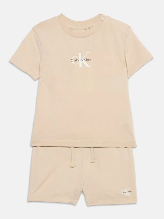 Zdjęcie produktu T-shirt basic Calvin Klein Jeans piaskowy