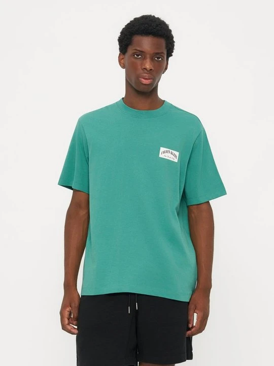Zdjęcie produktu T-shirt basic Calvin Klein Jeans zielony