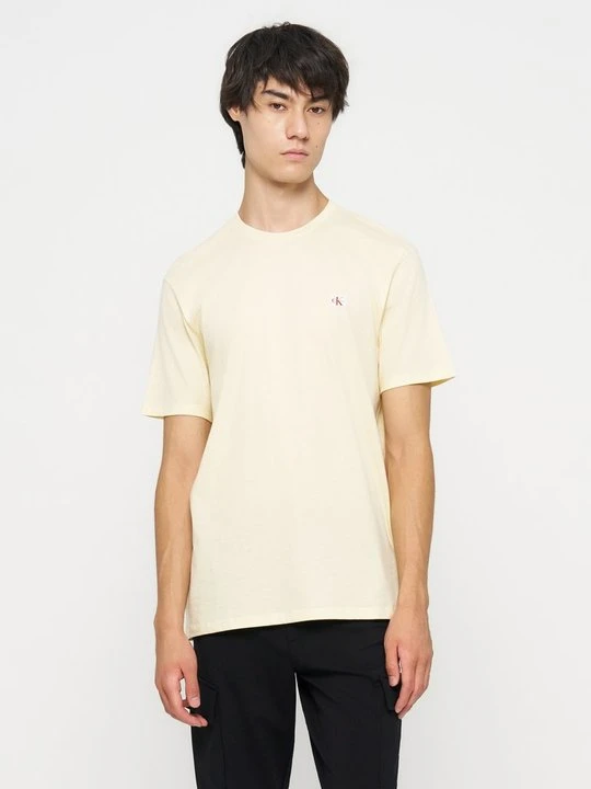 Zdjęcie produktu T-shirt basic Calvin Klein Jeans żółty
