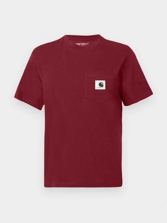 Zdjęcie produktu T-shirt basic Carhartt WIP czerwony